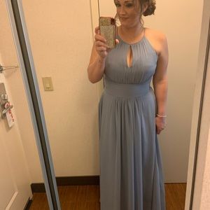 Bridesmaid long dress